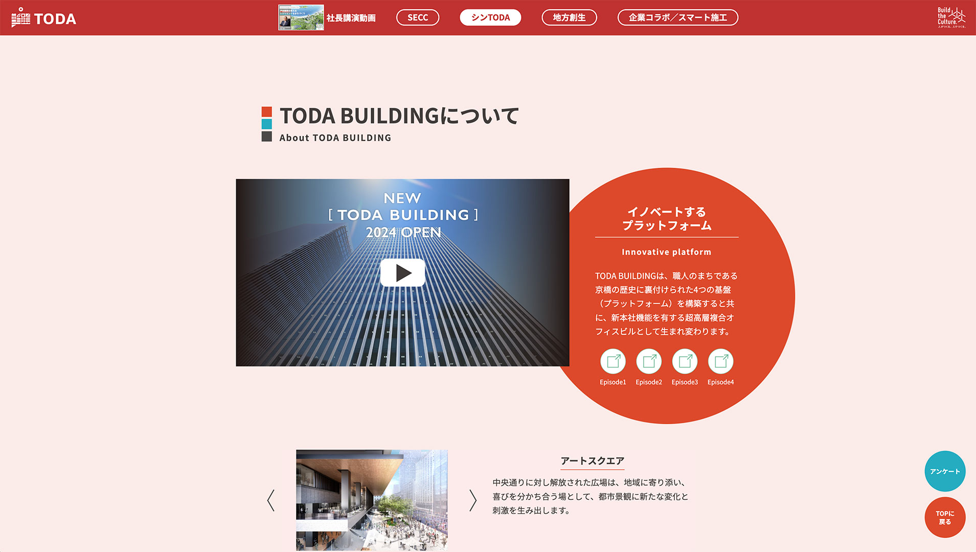 戸田建設株式会社 CEATEC 特設サイト